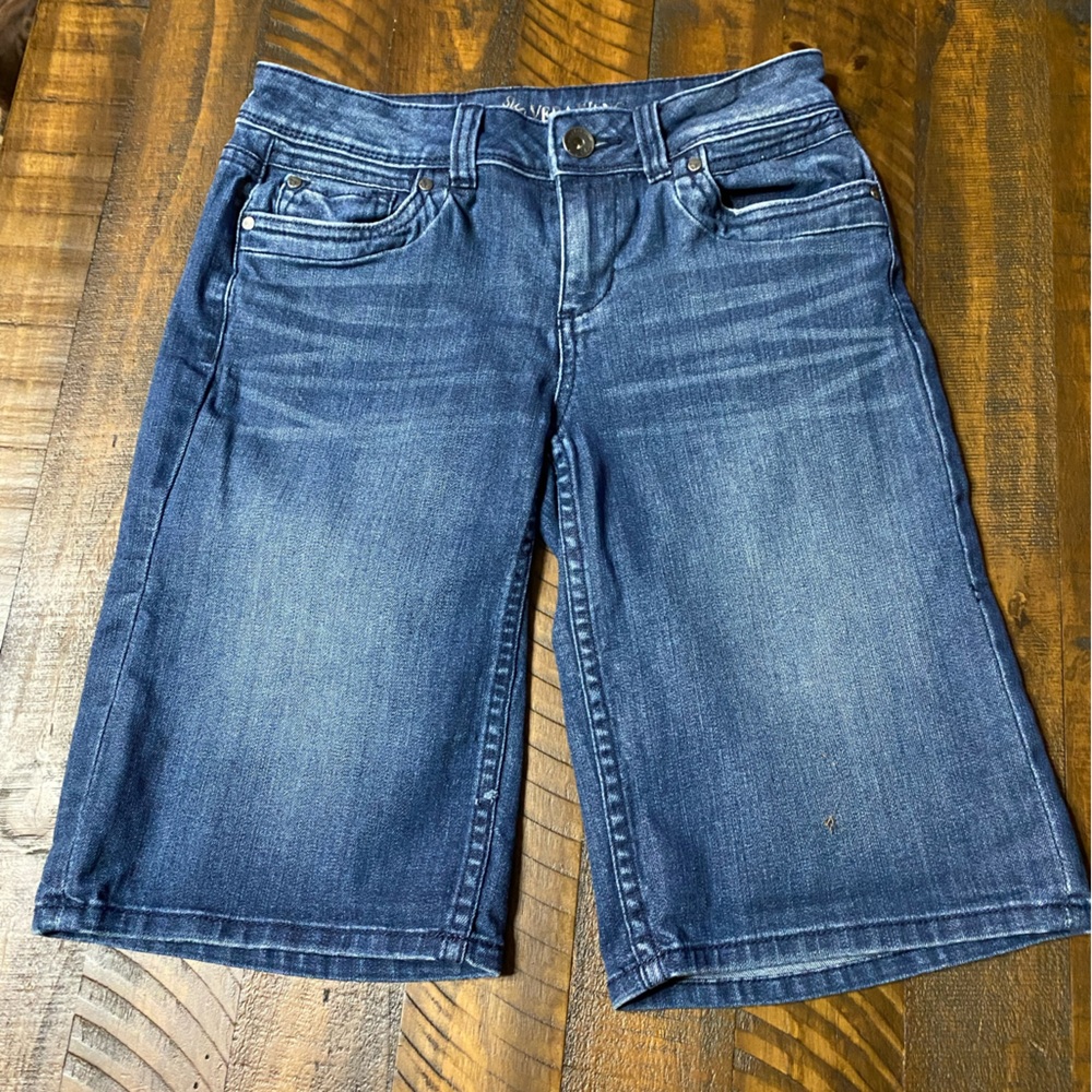 Simply Vera Vera Wang Women’s Boyfriend Denim Short Sz 0